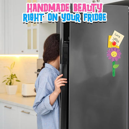 Flower Ornament Craft Kits (Makes 12) Spring Crafts for Kids and Fun Home Activities