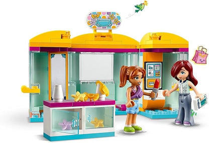 LEGO 42608 Friends Mini-Boutique, 2 Spielfiguren, modische Accessoires