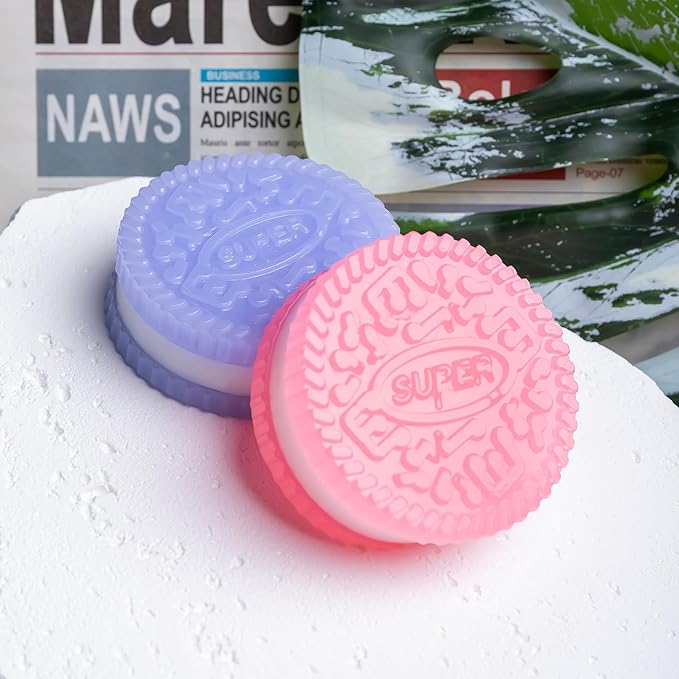 Stress Relief Silicone Taba Squishy for Adults, Ultra-Soft Squeeze , Decompression Venting, Perfect for Stress and Anxiety Relaxing (4Pcs-B)