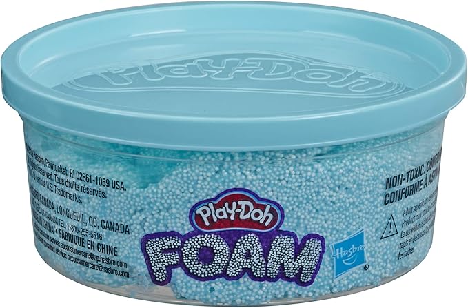 Play-Doh Foam Blue Single Can of Non-Toxic Modeling Foam for Kids 3 Years & Up