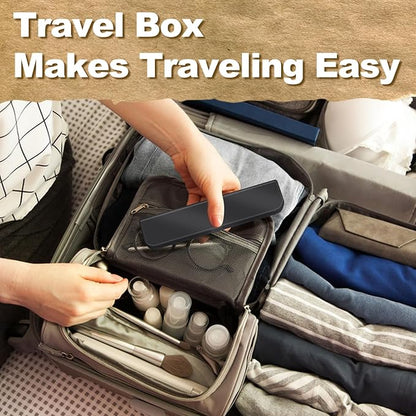 Electric Toothbrush for Adults and Kids, with Tongue Scraper and 8 Brush Heads, One Fast Charge Last 120 Days, 40000 VPM Deep Clean, Sonic Travel Toothbrush