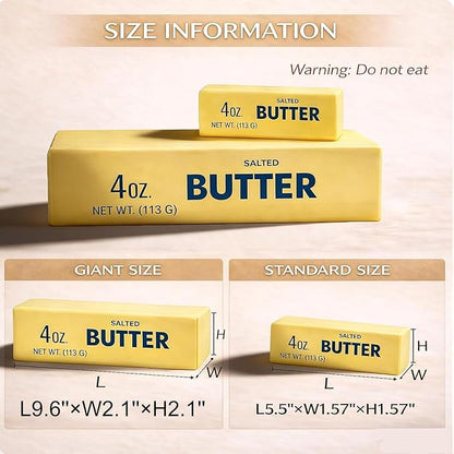Butter Squishy Stick, Slow Rising Squeeze Stress Relief Squishy for Office & Desk Use (Standard)