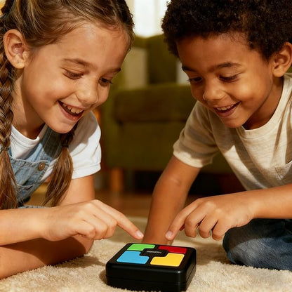 tingbowie Lights Up Memory Game Handheld Electronic Toy, Color Memorizing with Lights and Sounds