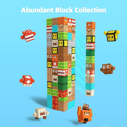 GobiDex Magnetic Blocks Kids Building Toys for Boys Girls 3+, Game-Based Build MagWonder with Magnet Construction Toys, Upgraded STEM Sensory Gift for Birthday Easter