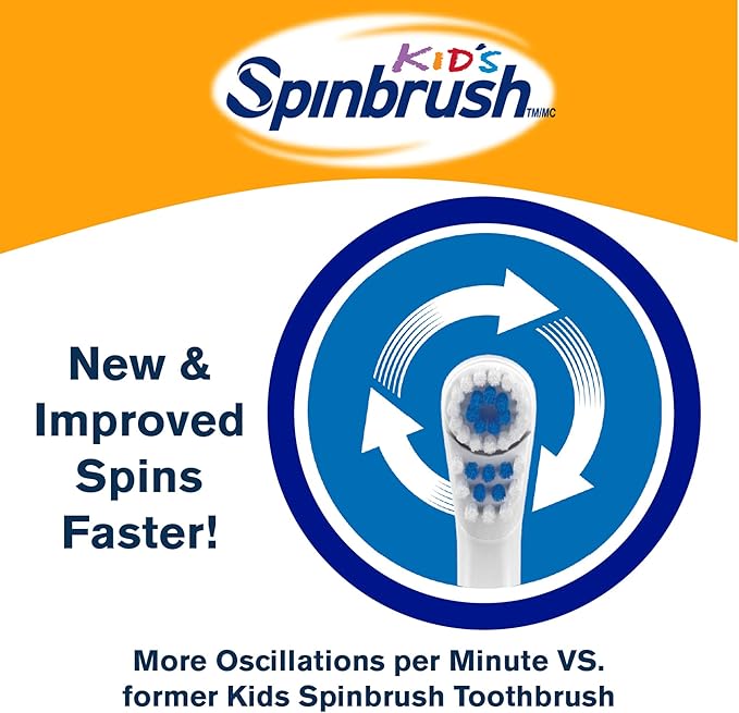 Spinbrush Jurassic World Kid’s Electric Battery Toothbrush, Soft, 1 ct