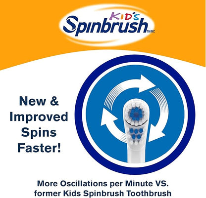 Spinbrush Jurassic World Kid’s Electric Battery Toothbrush, Soft, 1 ct