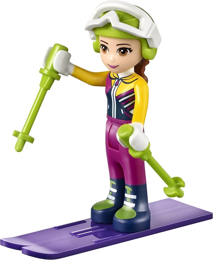 LEGO Friends Snow Resort Ski Lift 41324 Building Kit (585 Pieces)