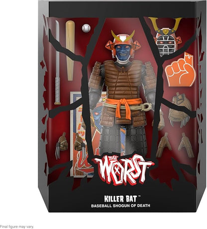 Super7 ULTIMATES! The Worst Killer Bat - 7" The Worst Action Figure with Accessories Collectibles and Retro Toys