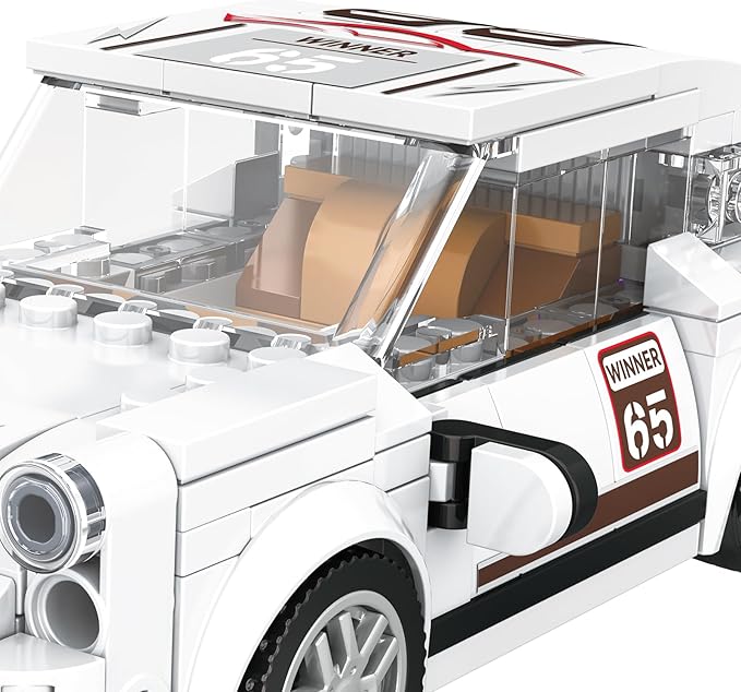 Super Car Models Building Kit, Building Blocks Kit Racing Toy Cars Collectible Gifts for Adult Kids 6+(332 PCS) 88018