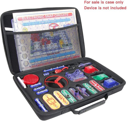 Hermitshell Hard Travel Case for Snap Circuits Electronics Exploration Kit (Case for Jr. SC-100)