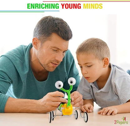 DIY Robotic Science Kits for Kids Age 8-12 6-8, STEM Projects for Kids Ages 8-12, Building Robot Kit Experiments, Educational Toys for Ages 8-13, Gifts for Boys & Girls Age 6 7 8 9 10 11 12 Years Old