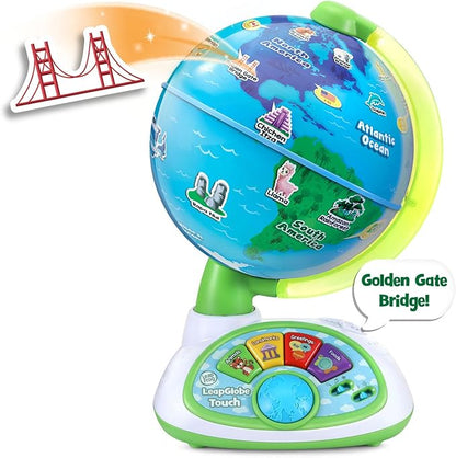 LeapFrog LeapGlobe Touch Interactive Globe for Kids Ages 3 and up
