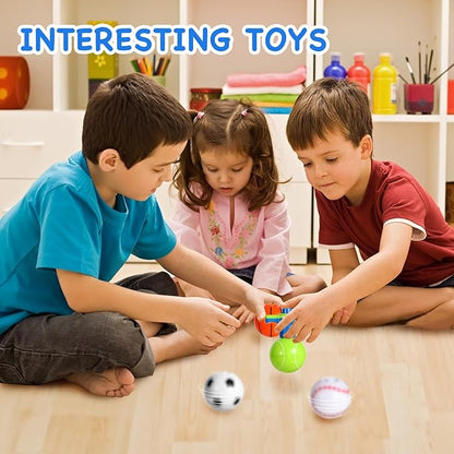 10Pack LED Light Up Spinner Tops Launcher with Gyroscope Motion Colorful Flashing Toys Novelty Bulk Goodie Bag Fillers Gifts Stuffers for Birthday Party Favors