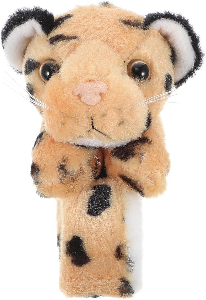 Halloween Decor Plush Animal Wristband Stuffed Animals Slap Bracelet Plush Animal Slap Bracelets Animal Wrist Slap Bracelet for Birthday Party Costume Props Wrist Brace