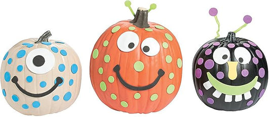 Foam Monster Pumpkin Decorating Craft Kit -12 - Crafts for Kids and Fun Home Activities