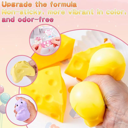 Puduo Taba Squishy Kit 22OZ - Upgraded Version 2.0 Non-Sticky, More Vibrant in Color, and Odor-Free Taba Squishy - with Guided，FuFu Squishy Kit with Mold, Flocking Powder - Fun and Easy