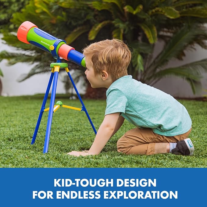 Educational Insights GeoSafari Jr. My First Telescope Toy, STEM Toy, Boys & Girls Ages 4+