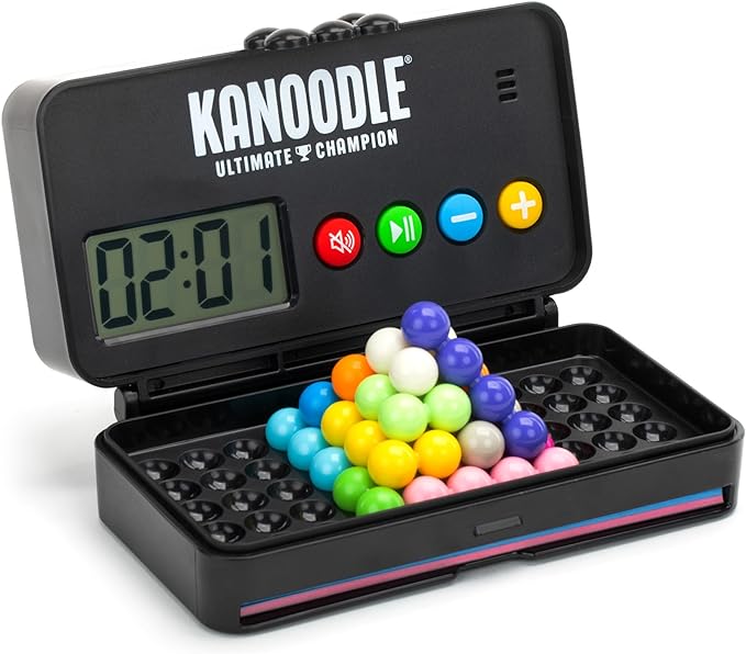 Educational Insights Kanoodle® Ultimate Champion 3D - Brain Teaser Puzzle Game, Featuring 500 Challenges, Gift for Ages 7+