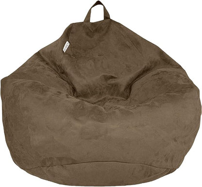 Bean Bag Stuffed Animal Storage Or Cover | No Filler | Extra Large | for Adults Or Kids | Double Stitched | Durable Zipper | Premium Microsuede