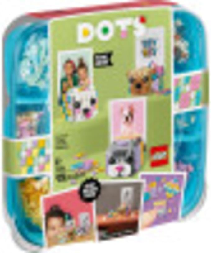 LEGO DOTS Animal Picture Holders 41904 DIY Craft; A Fun Project for Kids who Like Making Creative Room Decor, That Also Makes a Cool Holiday or Birthday Gift (423 Pieces)