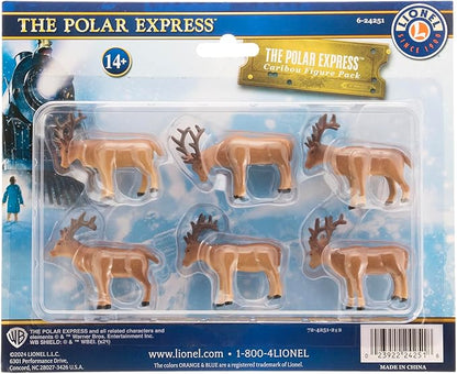 Lionel The Polar Express, Electric O Gauge Model Train Accessories, Caribou Pack (624251)