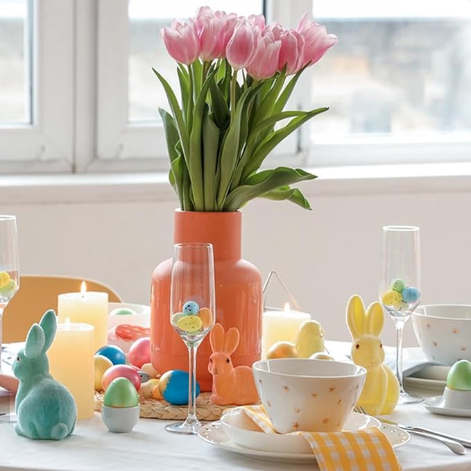 12pcs Wooden Fake Eggs, 2-Color Wooden Easter Eggs, DIY Kitchen Pretend Game Food Set, Children's Kitchen Game Toys, Home Decoration Products, Fake Eggs for Home Farm Decoration