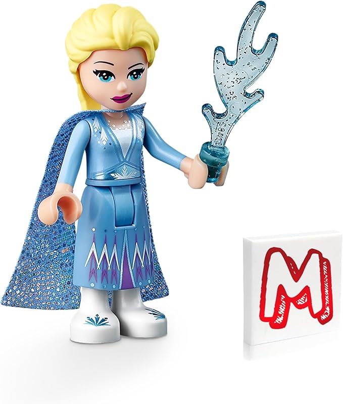 LEGO Disney Princess Frozen 2 Minifigure - Elsa (with Glitter Cape and icicle) 41168