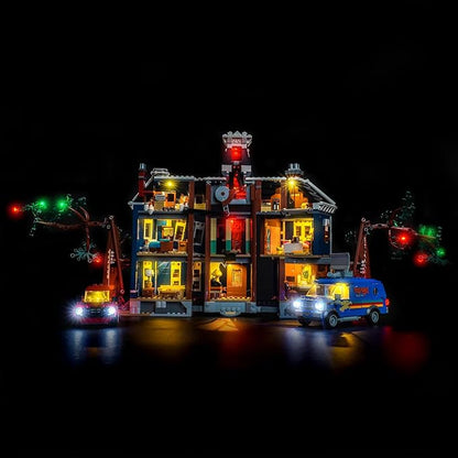 LED Lighting Compatible with LEGO 11370 Stranger Things: The Creel House - JUST Lights,Light Kit Compatible with LEGO Icons Stranger Things: The Creel House,NOT Included The Model