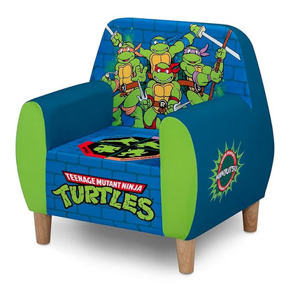 Delta Children Teenage Mutant Ninja Turtles Foam Chair for Kids, Green