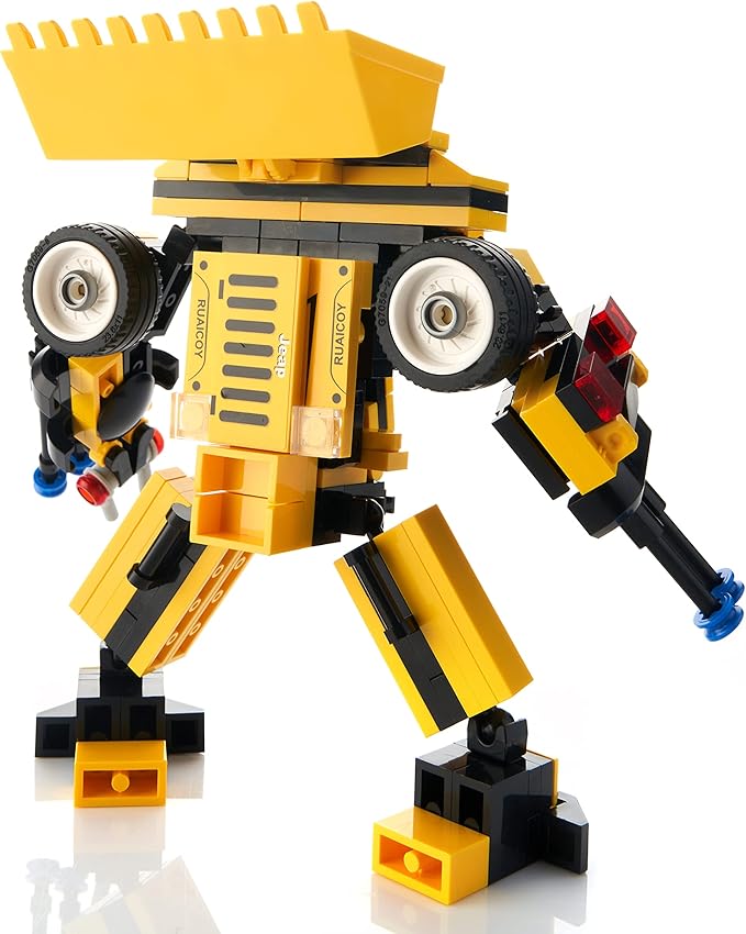 Jeep Wrangler Car Building Block Set (242 Pieces). Racing Car Building Blocks for Kids and Adults