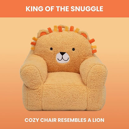 Delta Children Lion Cozee Buddy Chair, Orange