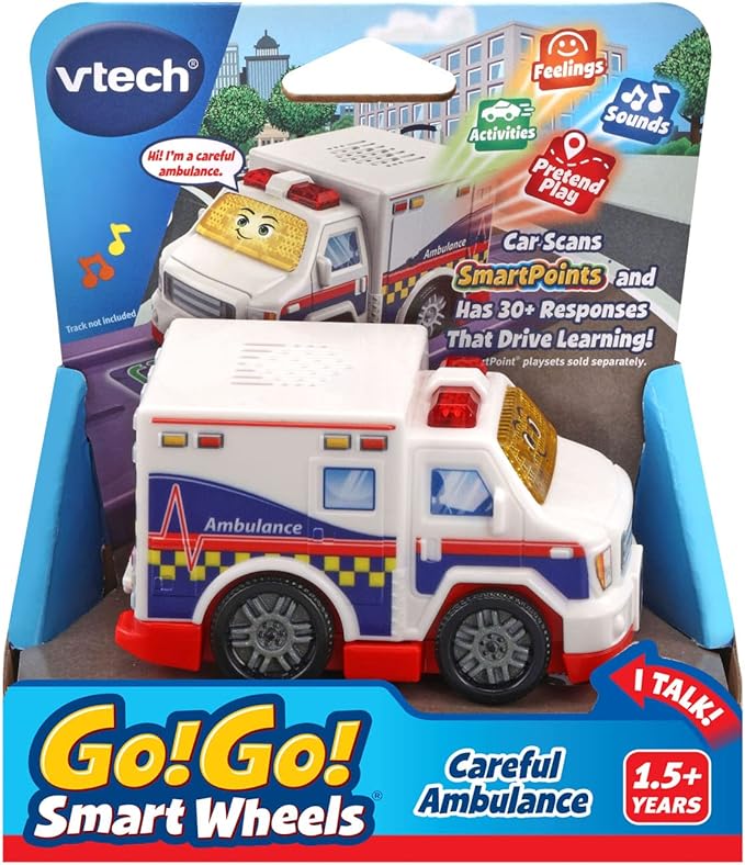 VTech Go! Go! Smart Wheels Careful Ambulance