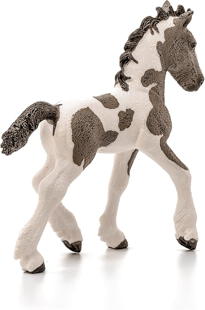 Schleich Farm World, Realistic Farm Animal Horse Toys for Kids and Toddlers, Tinker Foal Toy Figurine, Ages 3+