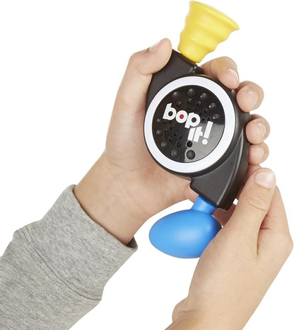 Hasbro Gaming Bop It! Micro Series Electronic Game for 1 or More Players, Classic Bop It! Gameplay in a Compact Size, Fun Party Game for Kids Ages 8+