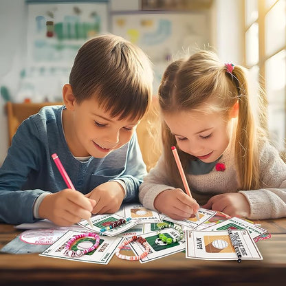 MOVINPE Valentines Day Exchange Gifts for Kids Classroom, 24 Pack Sports Charm Friendship Bracelets with Valentines Day Cards, Classroom Prizes, Valentine’s Day Cards for Kids School Bulk