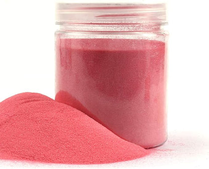 Shiny Stone Colorful Sand,Rainbow Sand,Art Sand,Colored Sand,Craft Sand,Decorative Wedding Vibrant Sand, 250g/0.55lbs/8.81oz for Kids Creativity Wedding Succulent Terrarium Vase (Pink)