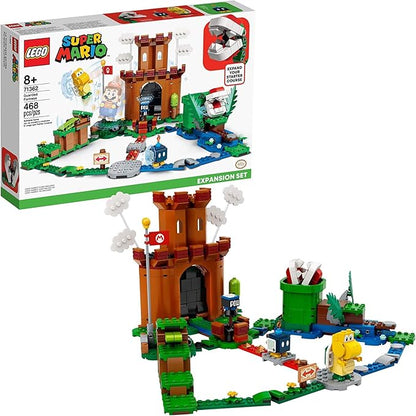 LEGO Super Mario Guarded Fortress Expansion Set 71362 Building Kit; Collectible Playset to Combine with The Super Mario Adventures with Mario Starter Course (71360) Set (468 Pieces)