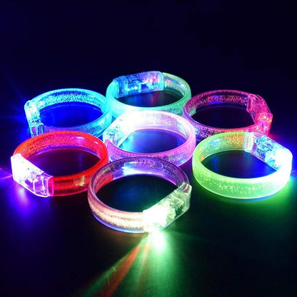 112pcs Glow Bracelets Glow in The Dark Party Supplies Bracelets Toys for Kids Birthday Halloween Christmas Party Favors