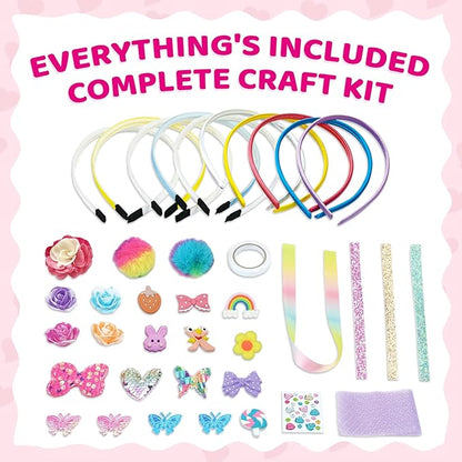 Ambesi DIY Headband Making Kit for Girls Ages 5-12 - Arts & Crafts Gift Set