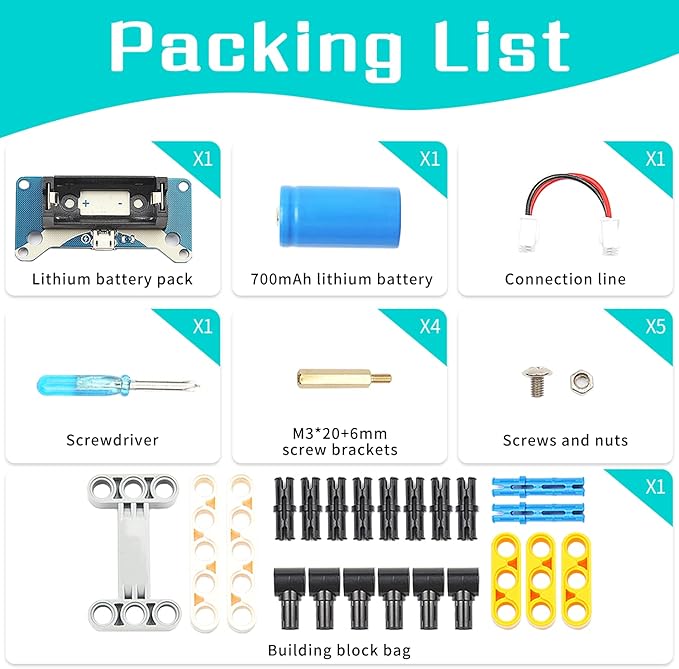 ELECFREAKS Lithium Battery Pack for Smart Cutebot Car