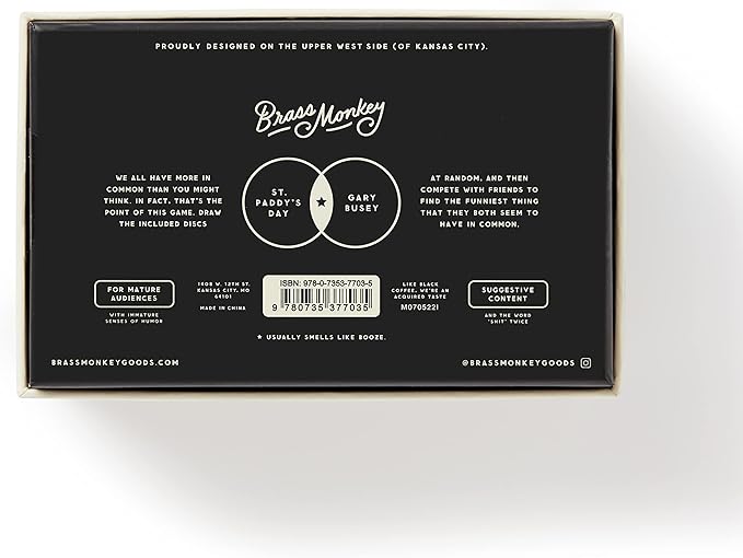 I've Venn Thinking – Fun Party Card Game About Finding Funny Common Things from Unexpected Pairings for Adults, Ages 13+