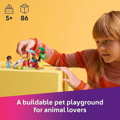 LEGO Friends Guinea Pig Playground - Building Toy Pretend Play Set for Kids, Girls and Boys, Ages 5+ - with 2 Minidolls and 2 Animal Toys - Gift Idea for Birthdays - 42640