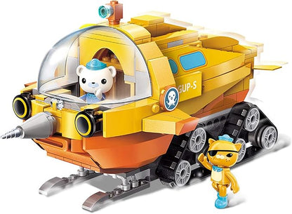 for Age 6+ Building Block Octonauts Ocean Adventure GUP-S Polar Exploration Vehicle & Barnacles kwazii 275pcs Building Brick Set-No Package Box (3704)