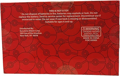 Accutime Pokémon Interactive Kids Smartwatch with Touchscreen, Interchangeable Pikachu & Friends Straps, Built-in Camera, Games, Alarm, Stopwatch, Calculator, and 10 Watch Faces - Fits Wrists 5.5"-8"