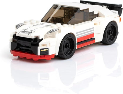 Racing Car Building Block Set (229 Pieces). Racing Car Building Blocks for Kids and Adults