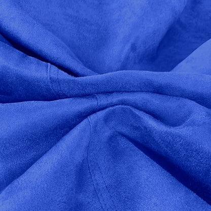 Bean Bag Stuffed Animal Storage Or Cover | No Filler | Extra Large | for Adults Or Kids | Double Stitched | Durable Zipper | Premium Microsuede