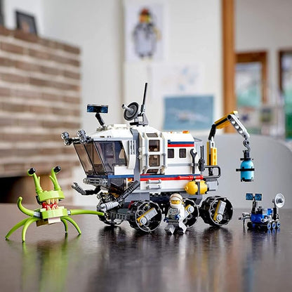 LEGO Creator 3in1 Space Rover Explorer 31107 Building Toy for Kids Who Love Imaginative Play, Space and Exploration Adventures on Exotic Planets (510 Pieces)