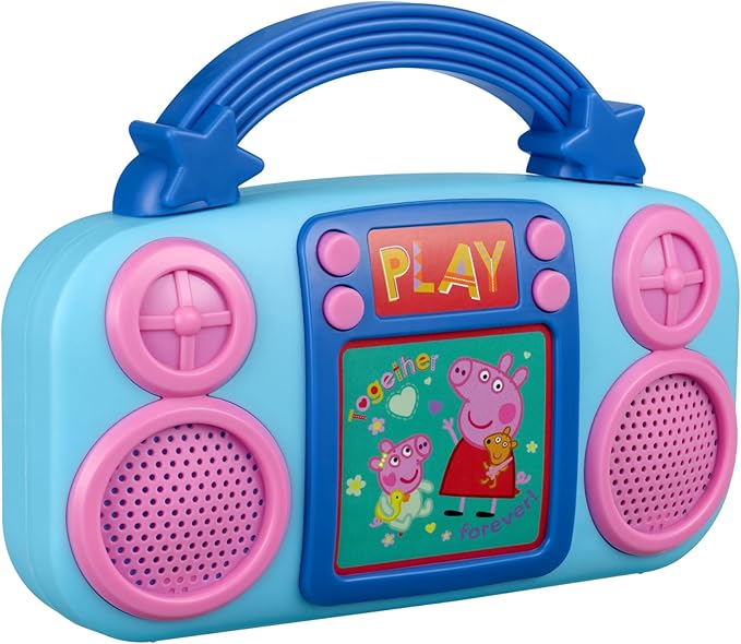 Peppa Pig Toy Music Player, Toddler Toy with Built-in Music and Lights (Peppa Pig)