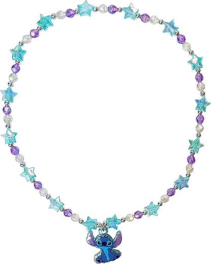 Girls Jewelry Set 3 Piece Princess Toys | Jewelry Set with Beaded Necklace for Gilrs - Toddler Bracelets and Girls Ring | Toddler Girl Toys | Kids Jewelry for Girls | Princess Dress up Ages 3+
