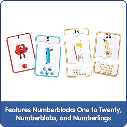 hand2mind Numberblocks Counting Puzzle Set, Number Puzzle, Counting Games for Kids Ages 3-5, Numbers for Toddlers, Math Games for Kids, Matching Game, Educational Toys, Preschool Learning Activities